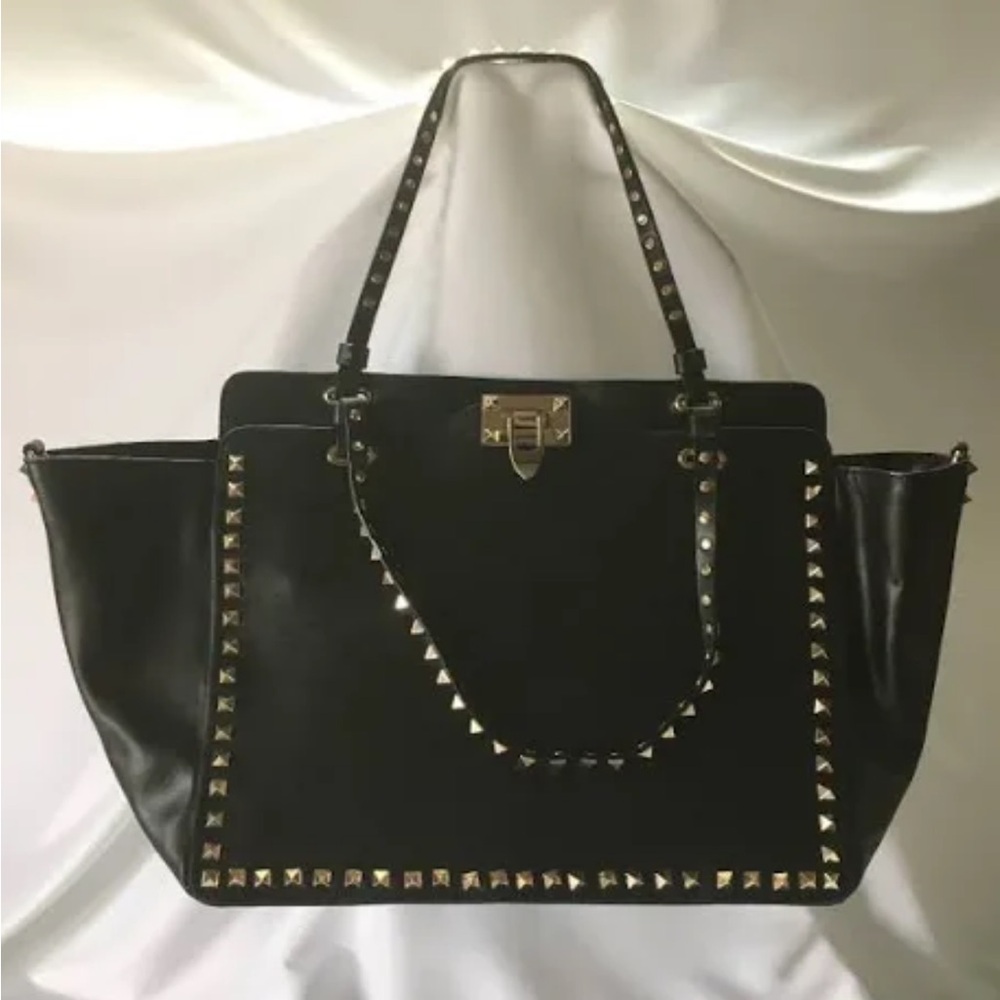 Designer Tan Quilted Leather Bag